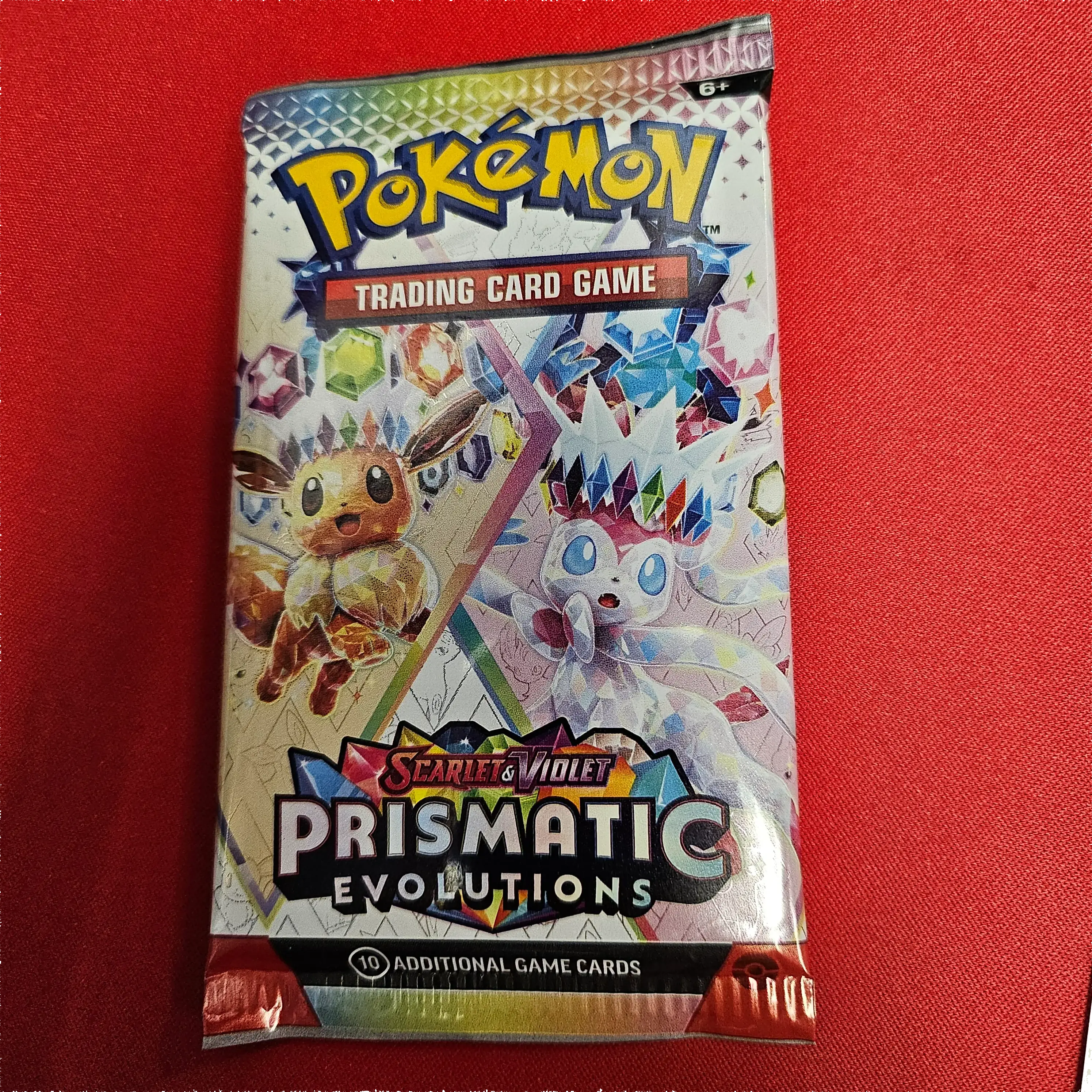 pokemon tcg prismatic evolutions booster pack Pokemon TCG: Scarlet & Violet-Prismatic Evolutions Booster Pack **(Bou –  iPokeTCG main image 1